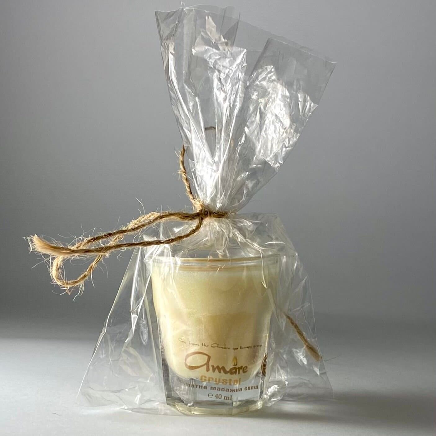 Ароматна масажна свещ 40 ml и 100 ml, различни аромати - 4