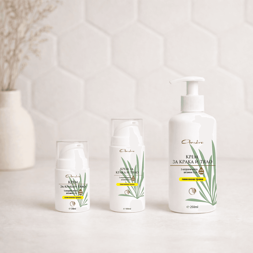 Крем за крака и тяло с лимонена трева - 100 ml - 2