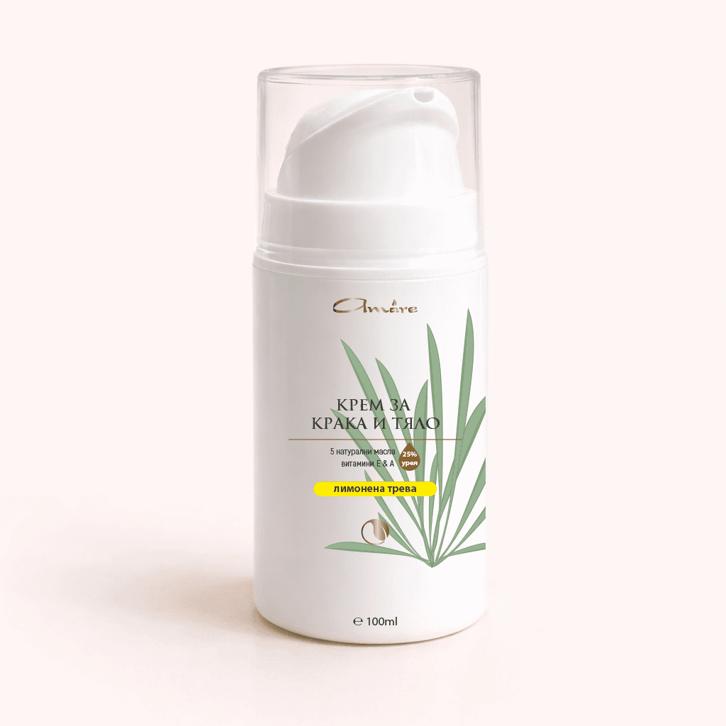 Крем за крака и тяло с лимонена трева - 100 ml